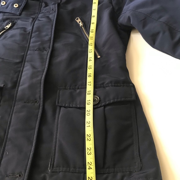 Abercrombie & Fitch Water Wind Resistant Hooded Technical Parka Jacket sz Large - Picture 14 of 16